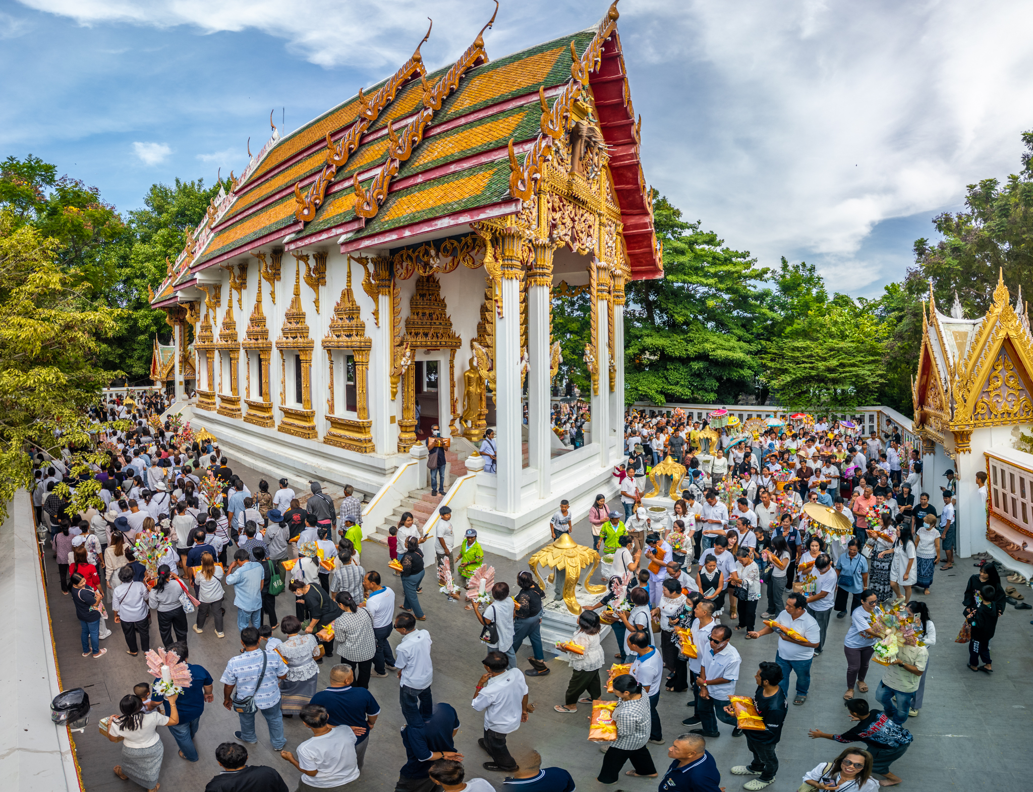 พิธีเจริญพระพุทธมนต์ ฉลององค์กฐิน วัดปานประสิทธาราม